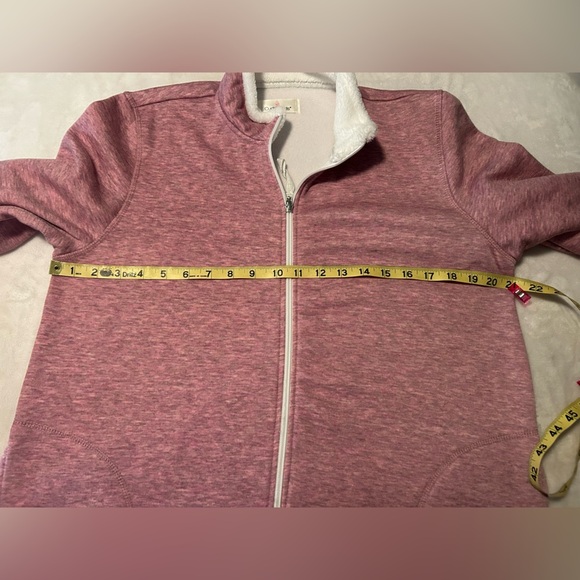 Cuddl Duds Pink Zip-Up Jacket - Picture 6 of 6